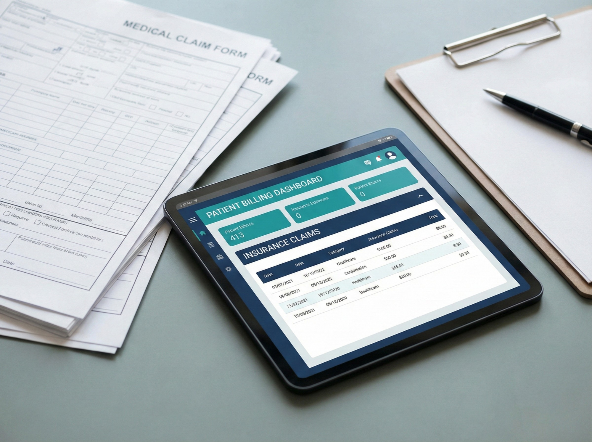 Medical Billing Dashboard